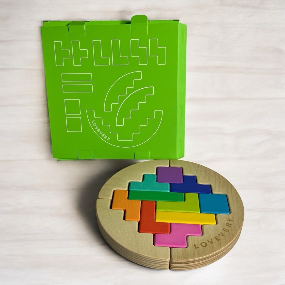 Lovevery Montessori Wooden Wobble Puzzle Problem Solver Play Kit 43 44 45 Months